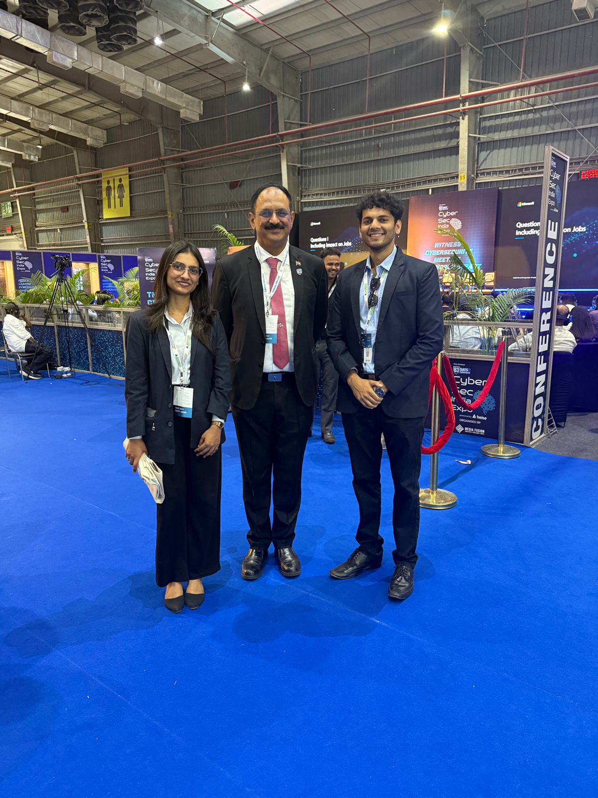 SecComply team meeting fellow practitioners at CyberSec India Expo 2026