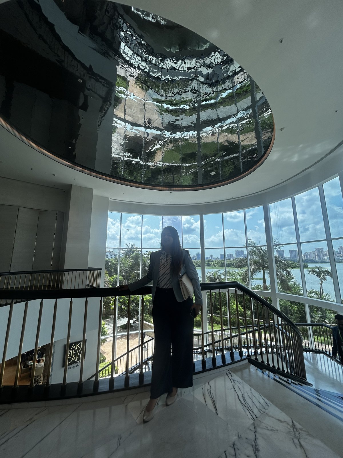 The Westin Powai Lake venue overlooking the lake during FinSec Conclave 2026