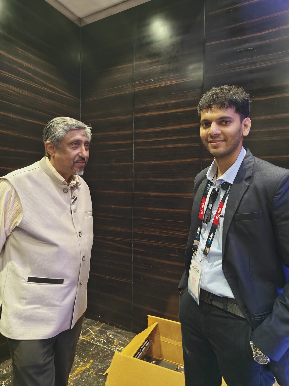 Conversation with a senior industry leader
